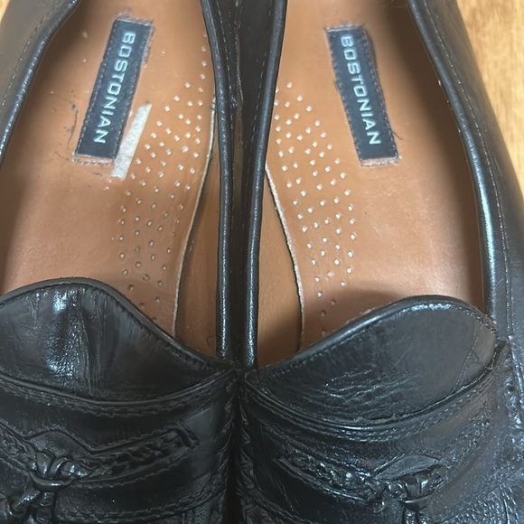 Bostonians Black Tassel Loafer SZ 11.5 Med - Picture 2 of 8